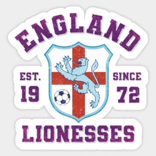 England Lionesses 1972 Sticker